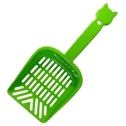 Jooys Plastik Kedi Figürlü Kedi Kum Küreği - Yeşil - Jooys