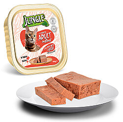 Jungle Dana Etli Ezme Pate Kedi Yaş Maması 100 Gr - 2