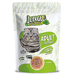 Jungle Pouch Adult Tavuklu Yaş Yetişkin Kedi Maması 100 Gr - Jungle