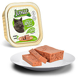 Jungle Tavuk Etli Ezme Pate Kedi Yaş Maması 100 Gr - 2