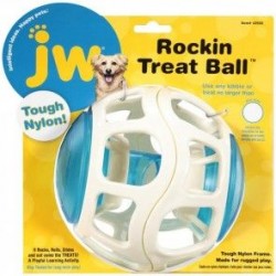 JW Rockin Treat Ball Kürsel Plastik Köpek Ödül Topu - Thumbnail