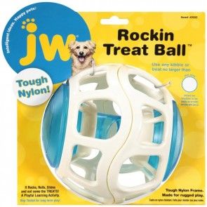 JW Rockin Treat Ball Kürsel Plastik Köpek Ödül Topu