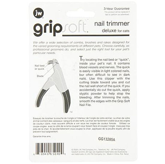 JW 65040 Gripsoft Deluxe Nail Trimmer Kedi Giyotin Makası - 3