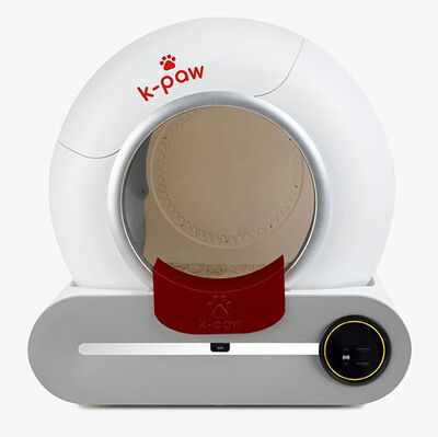 K-Paw Ki-Litter Box Akıllı Kedi Tuvaleti - Bordo - 1