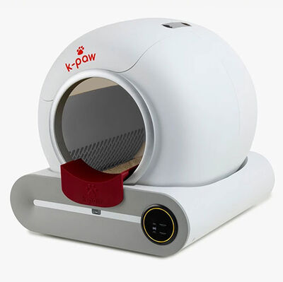 K-Paw Ki-Litter Box Akıllı Kedi Tuvaleti - Bordo - 2
