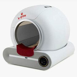 K-Paw Ki-Litter Box Akıllı Kedi Tuvaleti - Bordo - Thumbnail