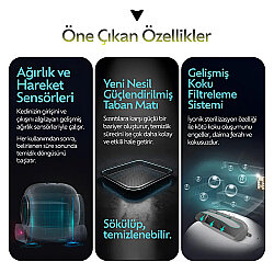 K-Paw Ki-Litter Box Akıllı Kedi Tuvaleti - Sarı - 12