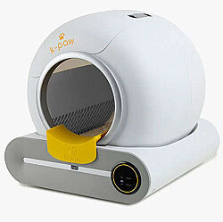 K-Paw Ki-Litter Box Akıllı Kedi Tuvaleti - Sarı - K-Paw