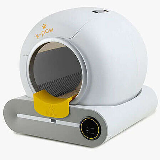 K-Paw Ki-Litter Box Akıllı Kedi Tuvaleti - Sarı - 1