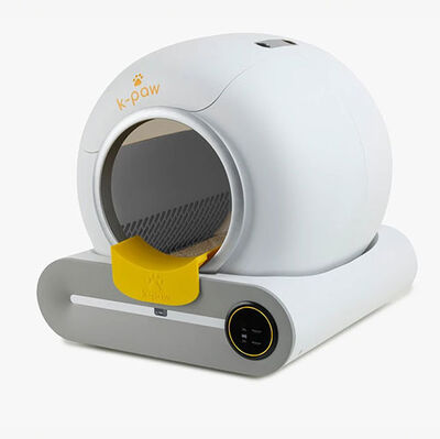 K-Paw Ki-Litter Box Akıllı Kedi Tuvaleti - Sarı