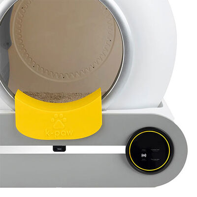 K-Paw Ki-Litter Box Akıllı Kedi Tuvaleti - Sarı