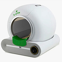 K-Paw Ki-Litter Box Akıllı Kedi Tuvaleti - Yeşil - K-Paw
