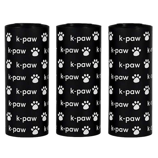 K-Paw Ki-Litter Box Çöp Poşeti 15 li Paket (3 Adet) - 1