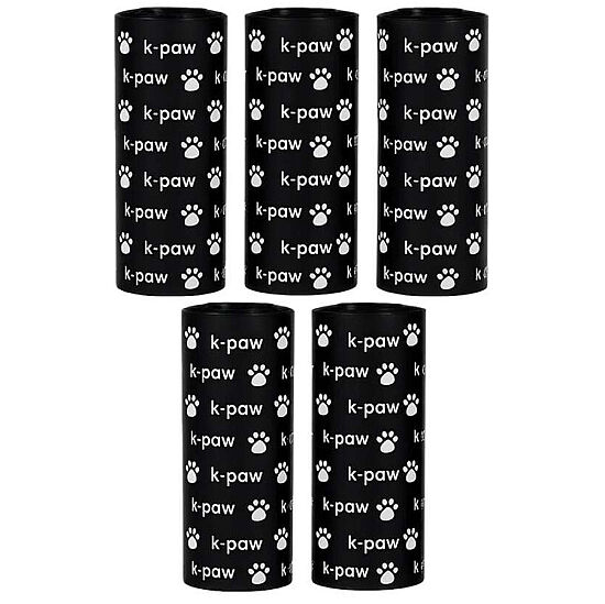 K-Paw Ki-Litter Box Çöp Poşeti 15 li Paket (5 Adet) - 1
