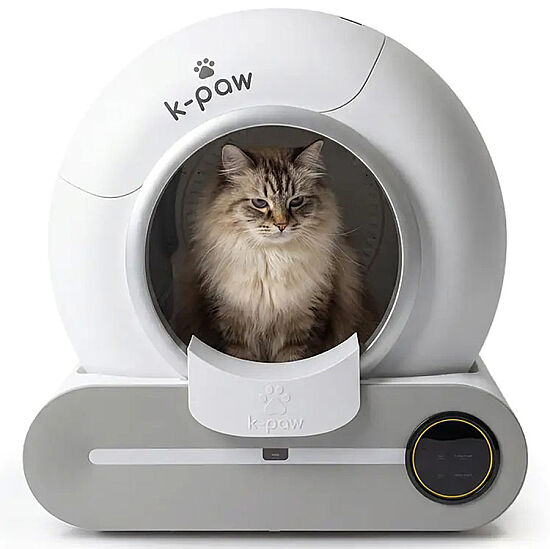 K-Paw Ki-Litter Box Akıllı Kedi Tuvaleti - Beyaz - 2