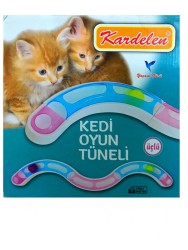 Kardelen Kedi Oyun Tüneli Kedi Oyuncağı Üçlü - Diğer / Other