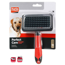 Karlie - Karlie 1030241 Uzun Tüylü Köpek Masaj Fırçacı 19 x 12 x 4 Cm