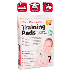 Karlie - Karlie 1033375 Puppy Ultra Emici Yavru Köpek Çiş Pedi 56 x 56 Cm (7'li Paket)