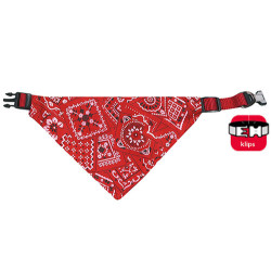 Karlie Bandanalı Köpek Tasması Kırmızı 22 - 35 Cm - Karlie
