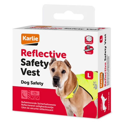 Karlie Gece Yürüyüş Köpek Güvenlik Yeleği Large