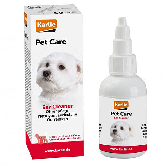 Karlie Kedi ve Köpek Kulak Temizleme Solüsyonu 50 ML - 1