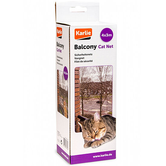 Karlie Kedi İçin Balkon Ağı 4m X 3m - 1