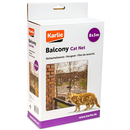 Karlie Kedi İçin Balkon Ağı 8m X 3m - 1