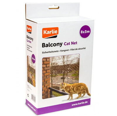 Karlie Kedi İçin Balkon Ağı 8m X 3m