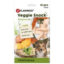 Flamingo - Flamingo 514932 Veggie Snack Diş Sağlığı Doğal Köpek Ödülü 72 Gr (12'li Paket)