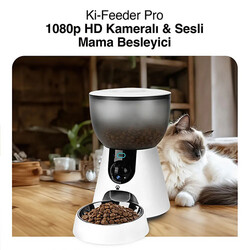Ki-Feeder Pro Video Kameralı Sesli Mama Besleyici - Thumbnail