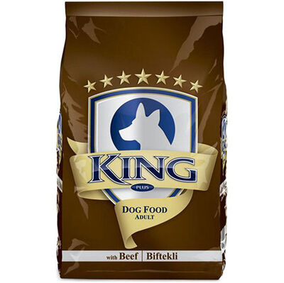 King Adult Biftekli Yetişkin Köpek Maması 3 Kg