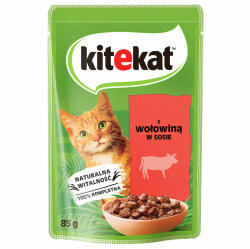 Kitekat Sığır Etli Kedi Yaş Maması 85 Gr - Kitekat