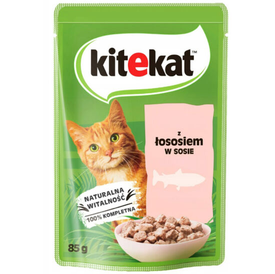 Kitekat Somonlu Kedi Yaş Maması 85 Gr - 1