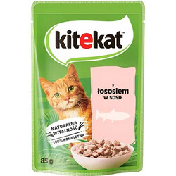 Kitekat - Kitekat Somonlu Kedi Yaş Maması 85 Gr