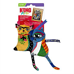 KONG Artz Kahlo / Picasso Peluş Kedi Oyuncağı - Kong