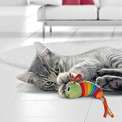 KONG Bat-A-Bout Hareketli Tırtıl Kedi Oyuncağı - 3
