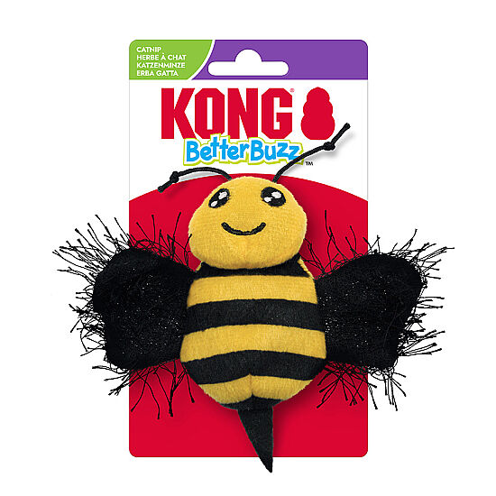 KONG BetterBuzz Arı Peluş Kedi Oyuncağı - 1