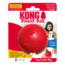 KONG Biscuit Ball Top Şeklinde Köpek Oyuncağı S - Kong