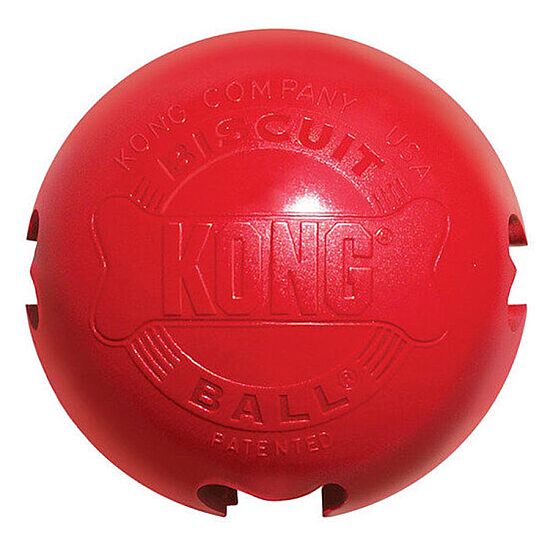 KONG Biscuit Ball Top Şeklinde Köpek Oyuncağı S - 2