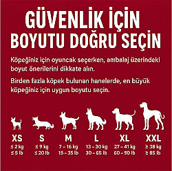 KONG Classic Köpekler için Çok Amaçlı Isırma Oyuncağı M - 3