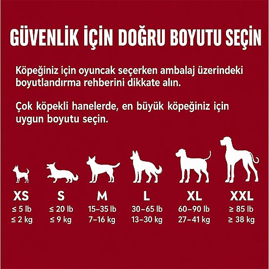 KONG Classic Köpekler için Çok Amaçlı Isırma Oyuncağı XL - 5