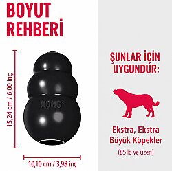KONG Classic Köpekler için Çok Amaçlı Isırma Oyuncağı XXL - 3