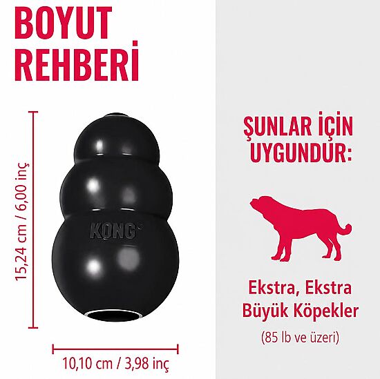 KONG Classic Köpekler için Çok Amaçlı Isırma Oyuncağı XXL - 3
