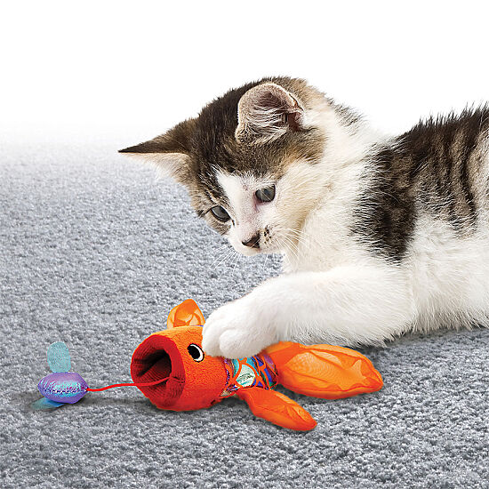 KONG Crackles Gulpz Balık Peluş Kedi Oyuncağı - 3