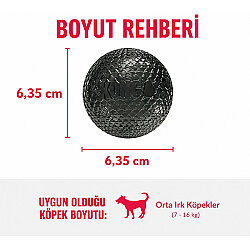 KONG DuraMax Top Şeklinde Sesli Köpek Oyuncağı M - 4
