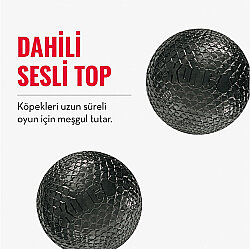 KONG DuraMax Top Şeklinde Sesli Köpek Oyuncağı M - 3