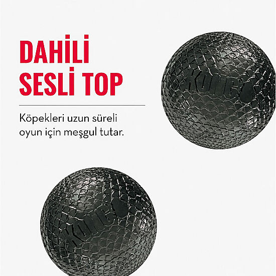 KONG DuraMax Top Şeklinde Sesli Köpek Oyuncağı M - 3