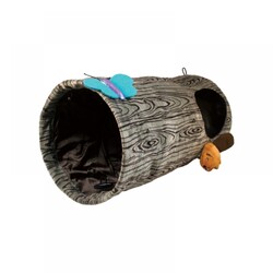 Kong Kedi Oyun Tüneli, Çap 24 cm, Uzunluk 45 cm - Kong