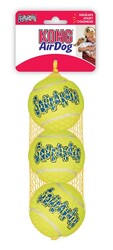 Kong Köpek Air Sq Sesli Tenis Topu Medium (3 Adet) 6,5 cm - Thumbnail