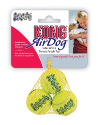 Kong Köpek Air Sq Sesli Tenis Topu XS (3 Adet) 4 cm - Kong